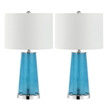 Tryon Modern Minimalist Glass/Iron Nightlight Led Table Lamp