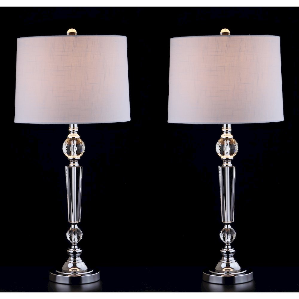 Emma Crystal Led Table Lamp (Set Of 2)