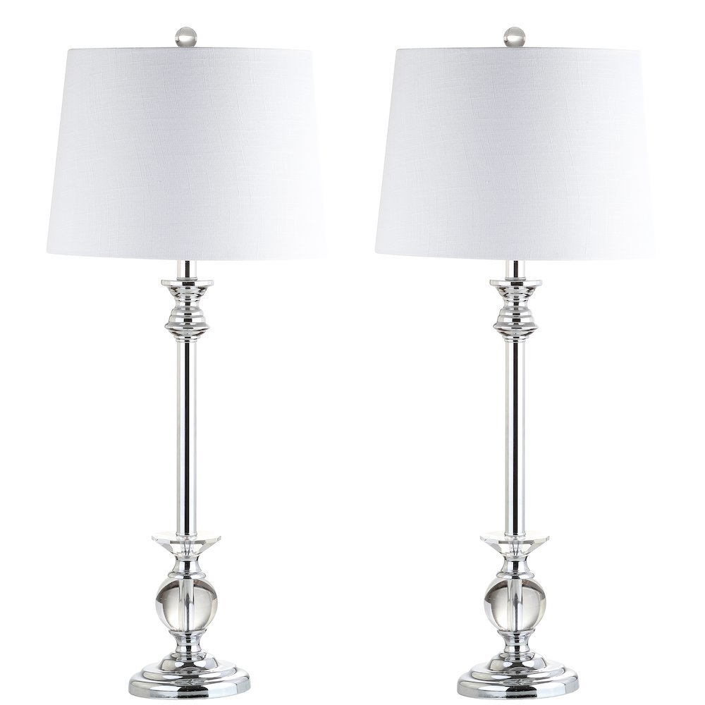 Elizabeth Crystal/Metal Led Table Lamp (Set Of 2)