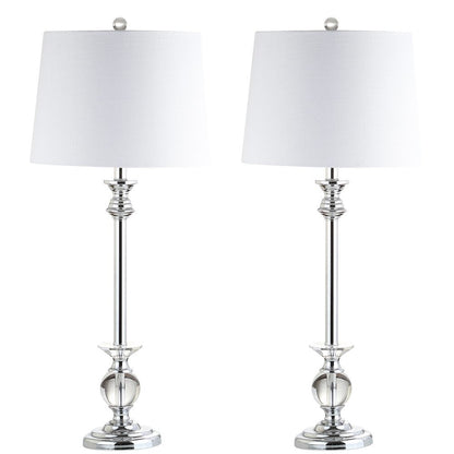 Elizabeth Crystal/Metal Led Table Lamp (Set Of 2)