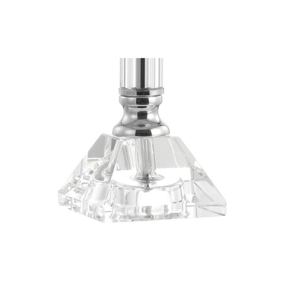 Dana Crystal Columnmetal Led Table Lamp (Set Of 2)