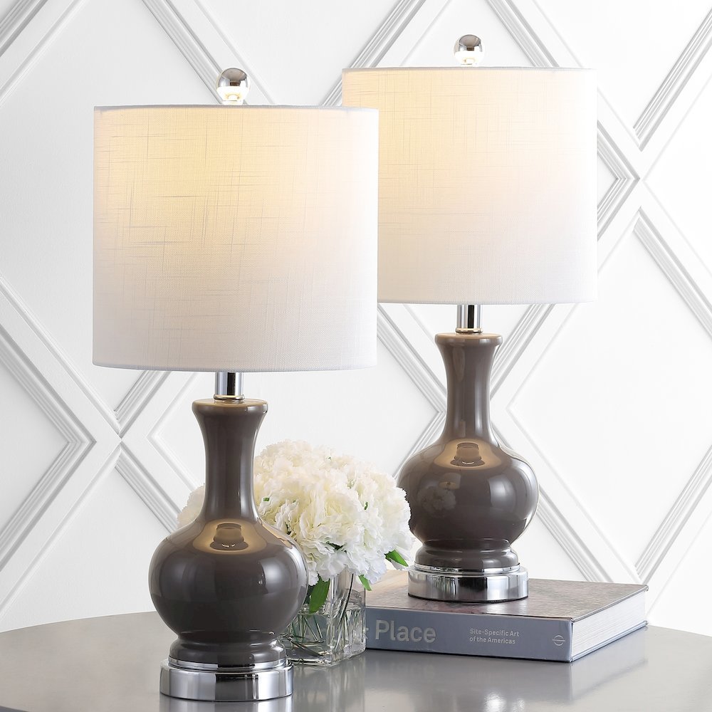 Cox Glassmetal Led Table Lamp (Set Of 2)