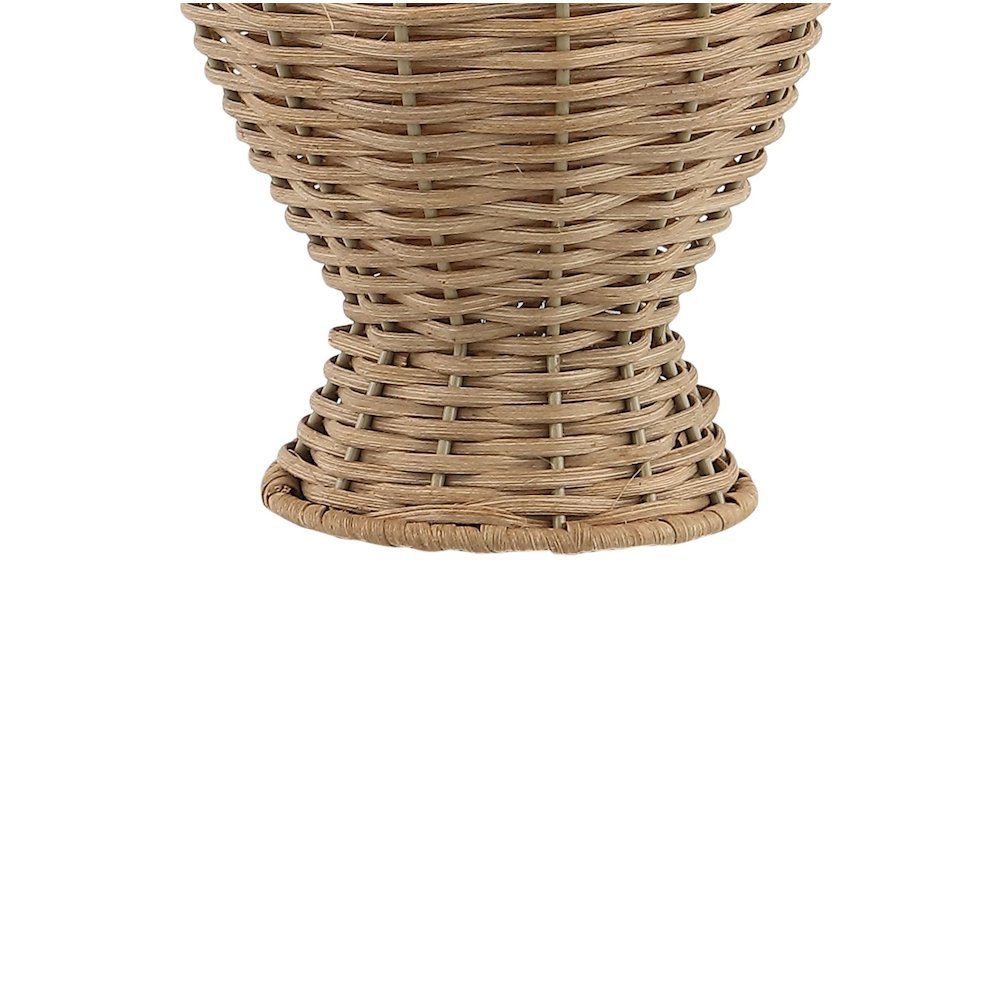 Margie Wicker Bohemian Rustic Iron Led Table Lamp (Set Of 2)
