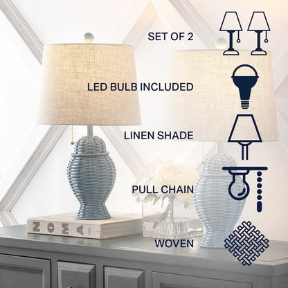 Margie Bohemian Rustic Iron Led Table Lamp