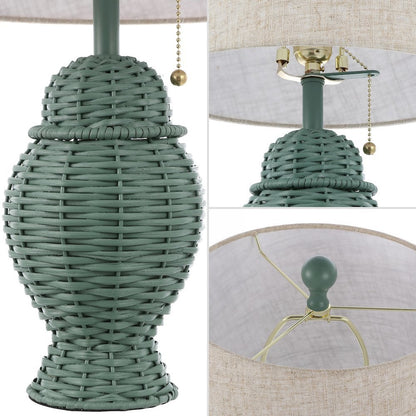 Margie Bohemian Rustic Iron Led Table Lamp