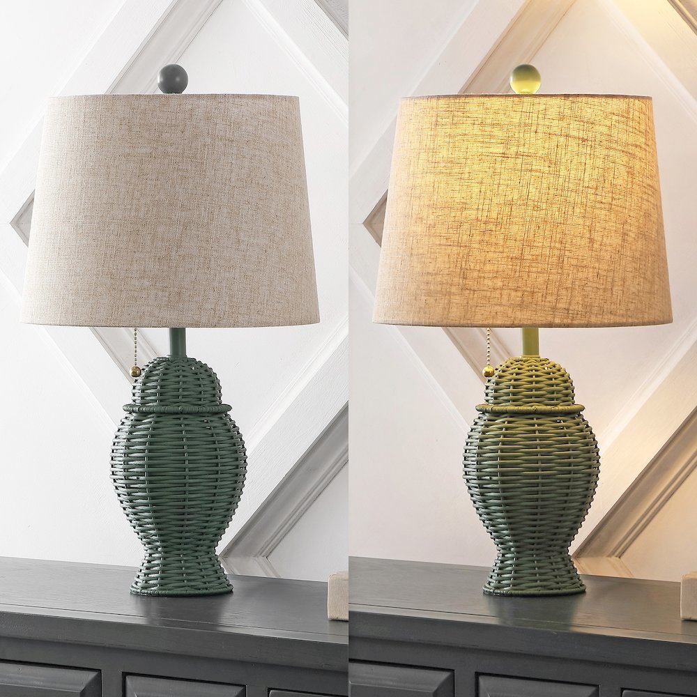 Margie Bohemian Rustic Iron Led Table Lamp