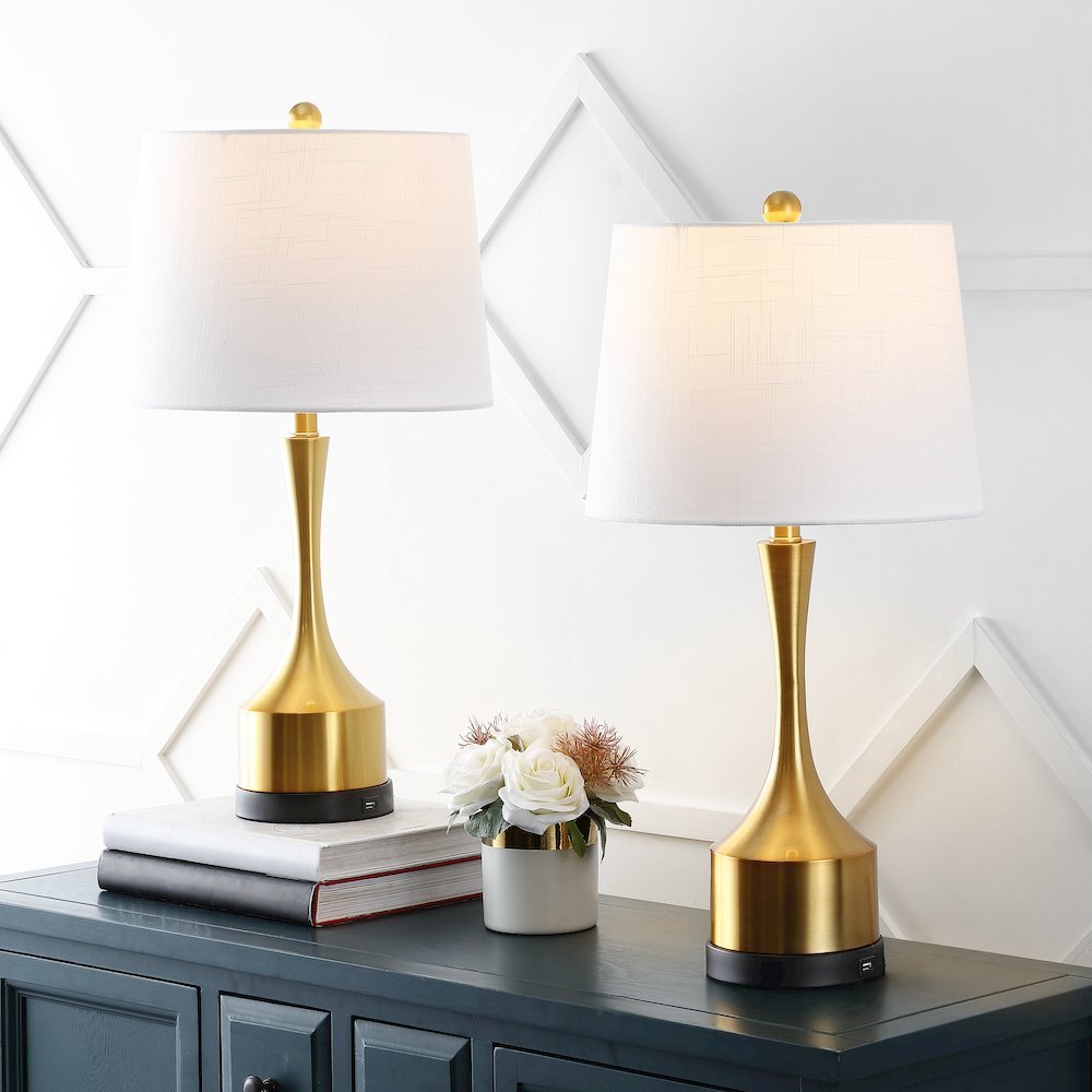 Cooper Classic French Country Iron Led Table Lamp