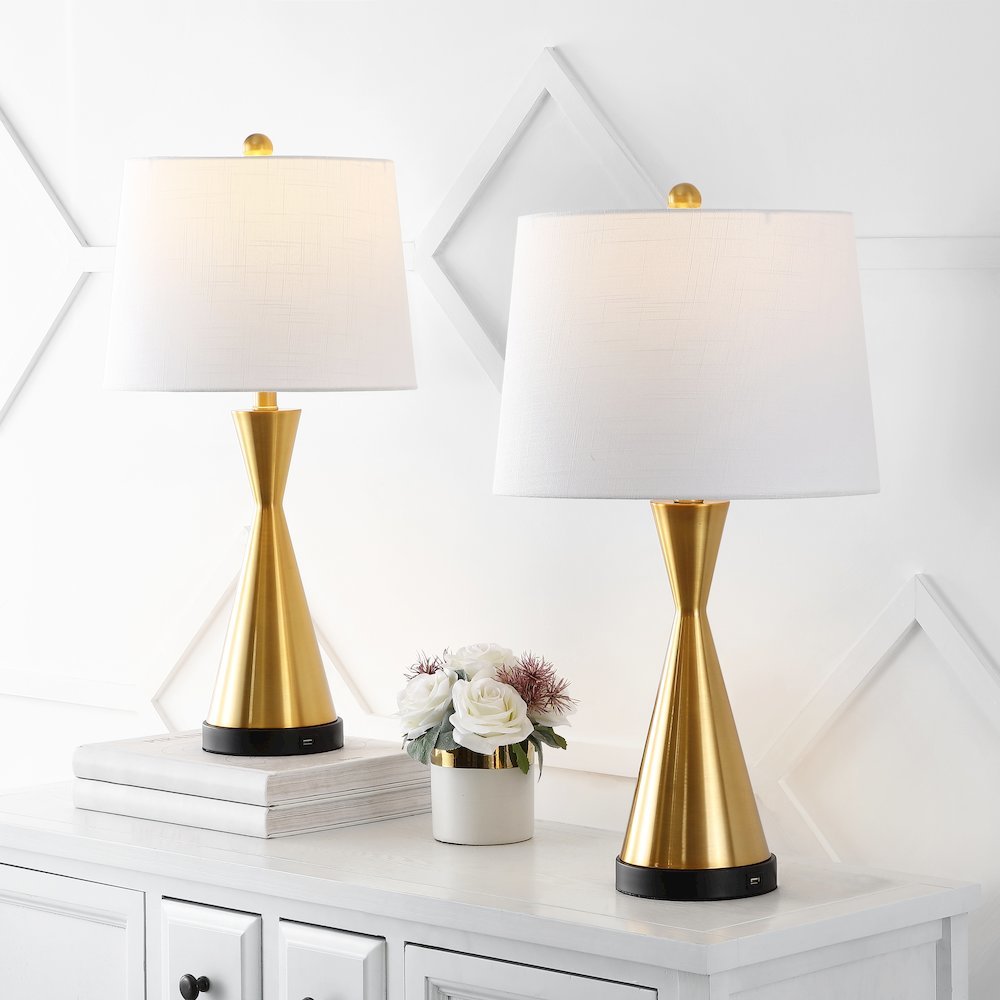 Colton Classic French Country Iron Led Table Lamp