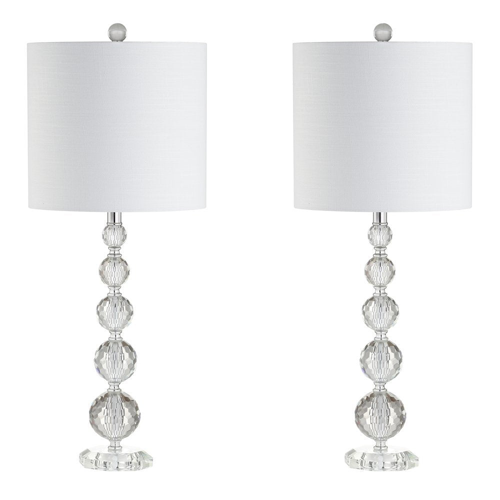 Nala Crystal Led Table Lamp (Set Of 2)