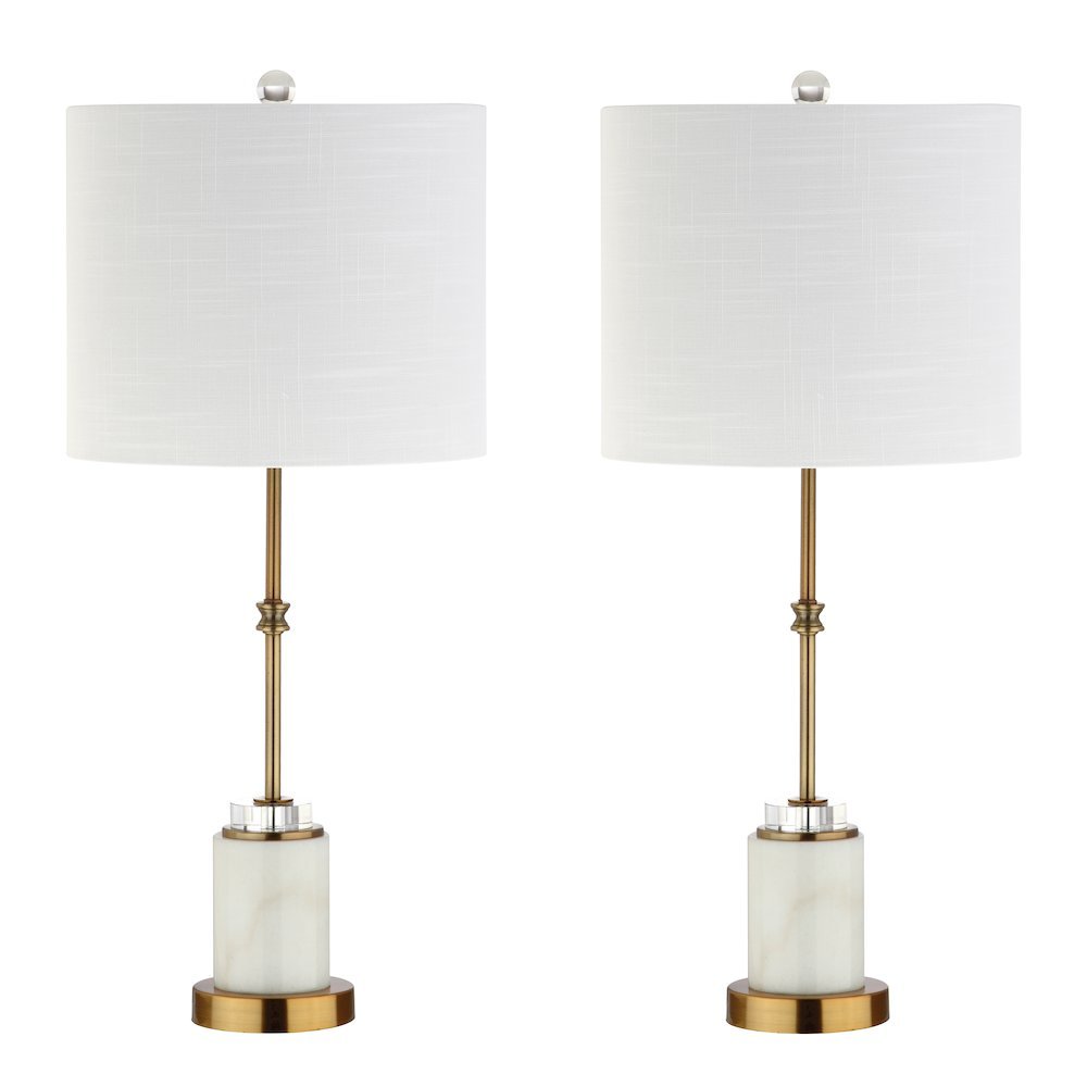 Harper Marblecrystal Led Table Lamp (Set Of 2)