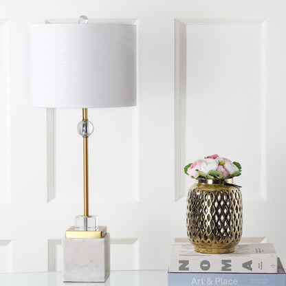 Dawson Marblecrystal Led Table Lamp (Set Of 2)