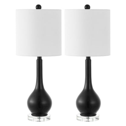 Dylan Metal/Crystal Teardrop Led Table Lamp