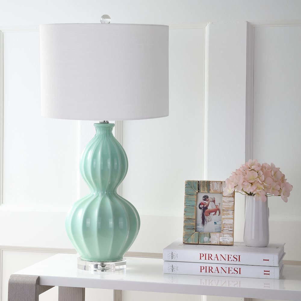 Faye Glass Led Table Lamp