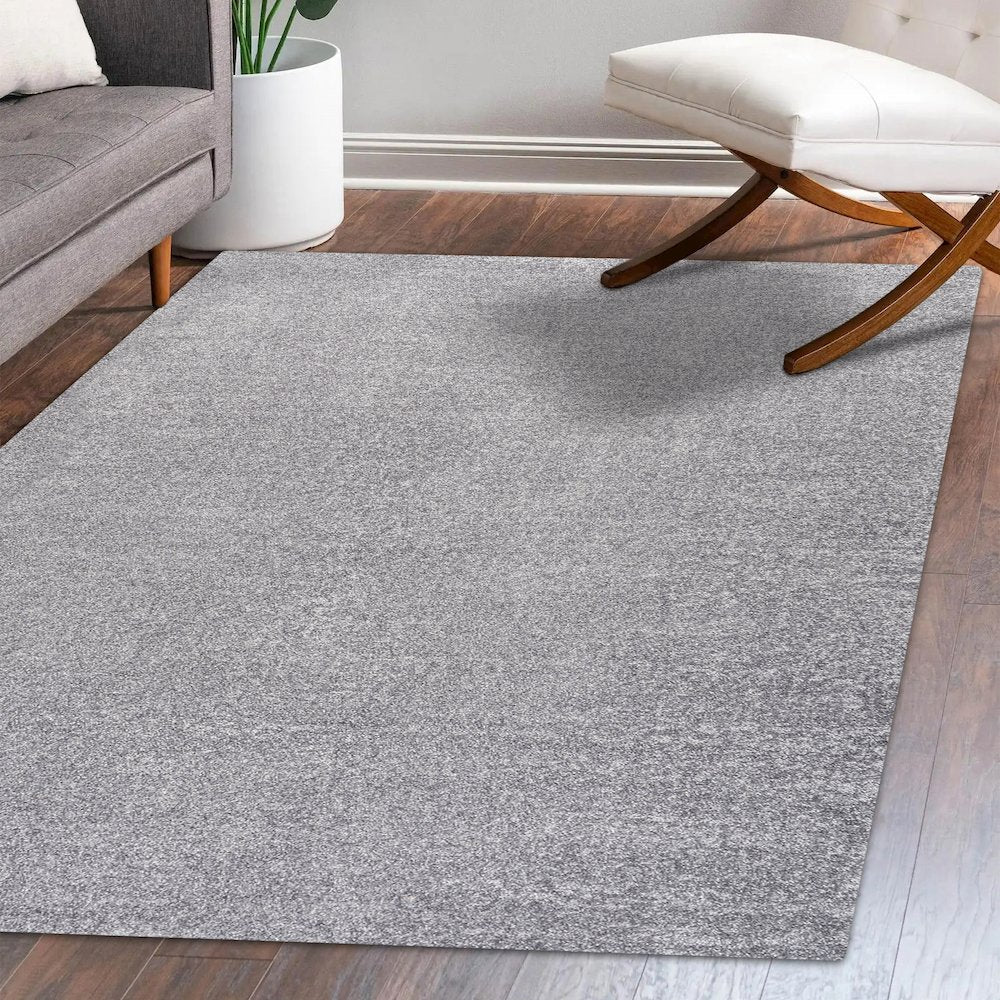 Haze Solid Low-Pile Area Rug