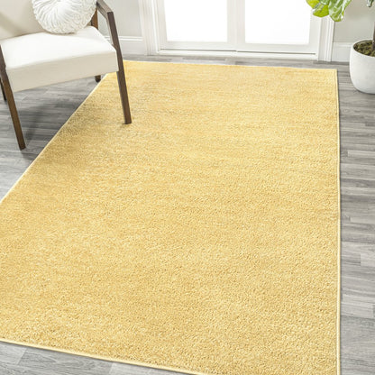 Haze Solid Low-Pile Area Rug