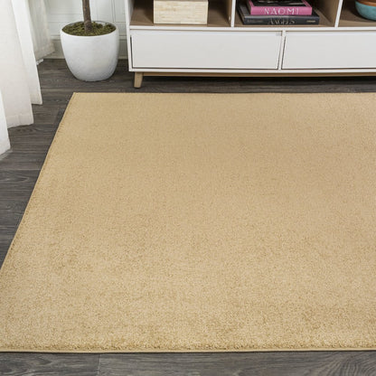 Haze Solid Low-Pile Area Rug