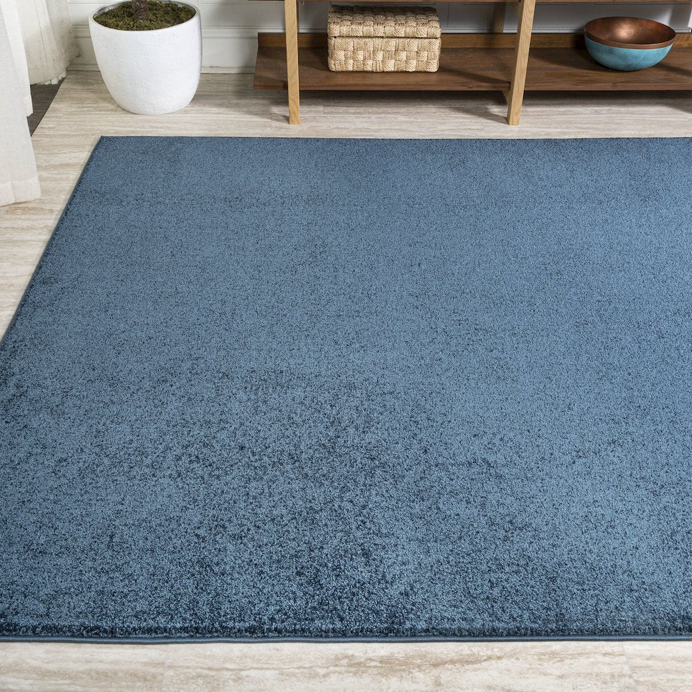 Haze Solid Low-Pile Area Rug