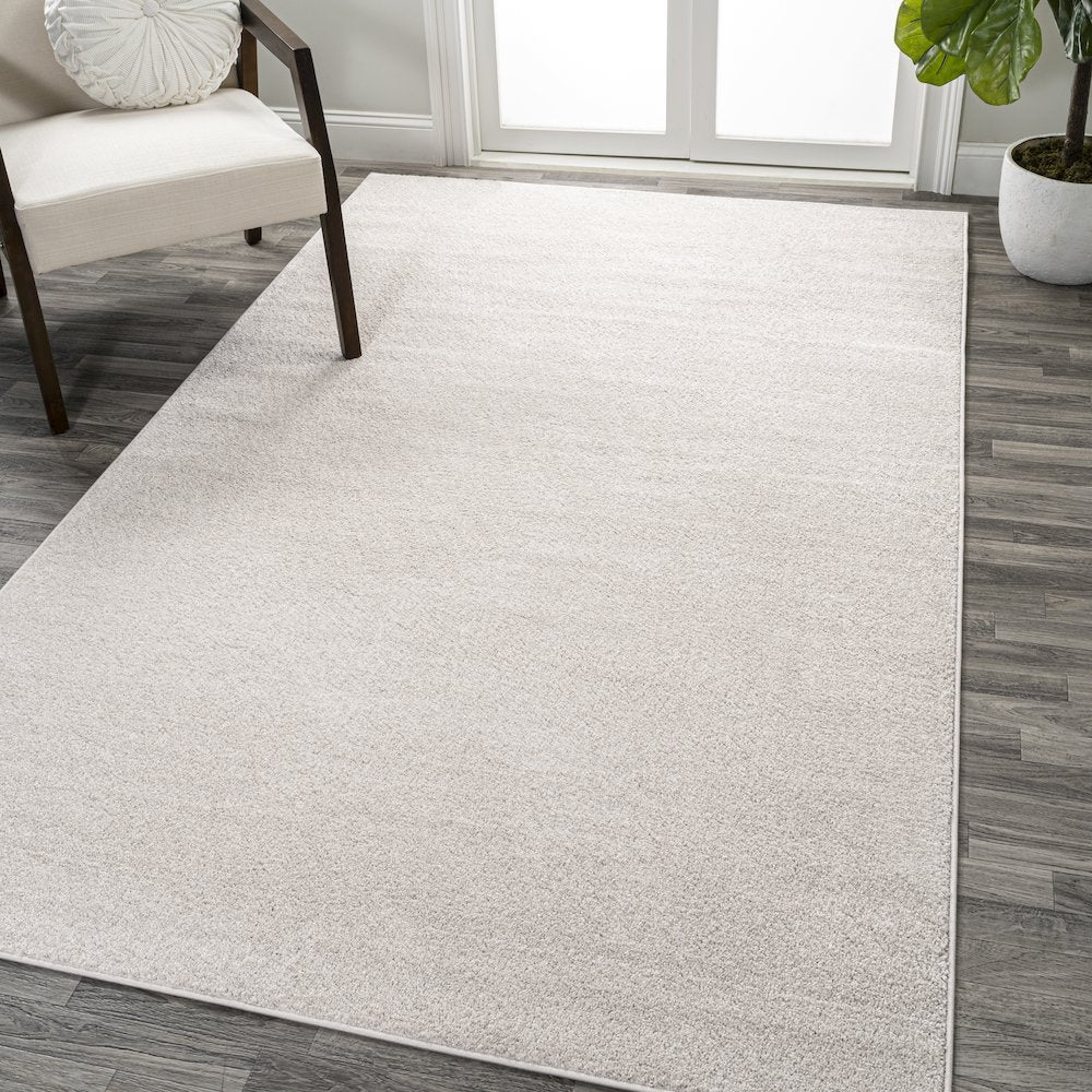 Haze Solid Low-Pile Area Rug
