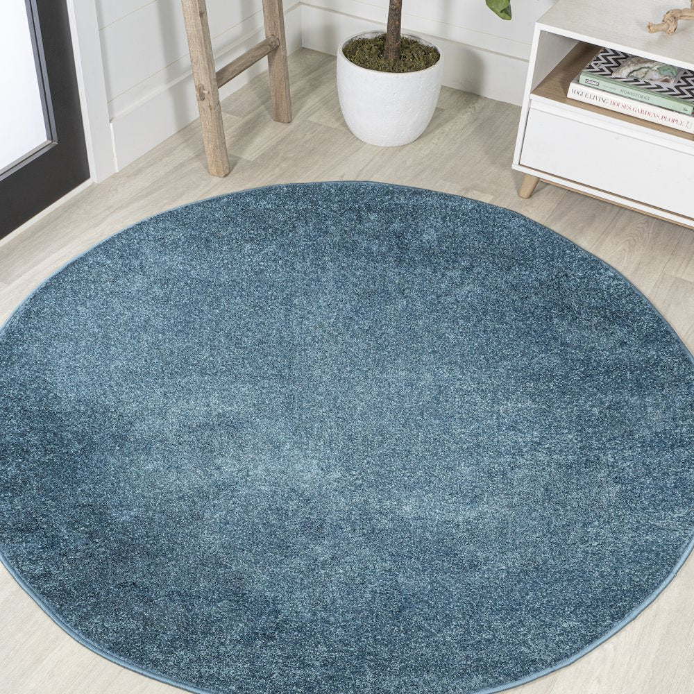 Haze Solid Low-Pile Area Rug