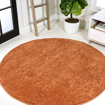 Haze Solid Low-Pile Area Rug