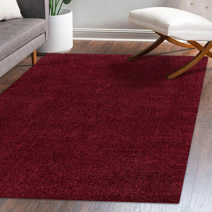 Haze Solid Low-Pile Area Rug