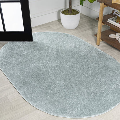 Haze Solid Low-Pile Area Rug