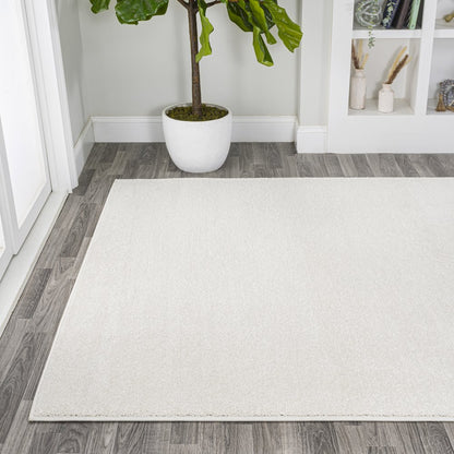 Haze Solid Low-Pile Area Rug