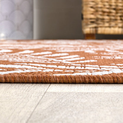 Nevis Palm Frond Indoor/Outdoor Area Rug