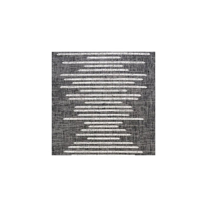 Zolak Berber Stripe GeometricIndoor/Outdoor  Rug