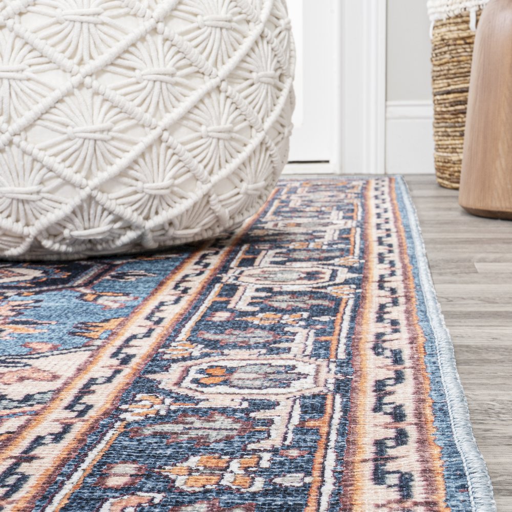 Cirali Ornate Large Medallion Machine-Washable Area Rug