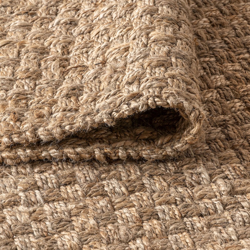 Estera Hand Woven Boucle Chunky Jute Area Rug