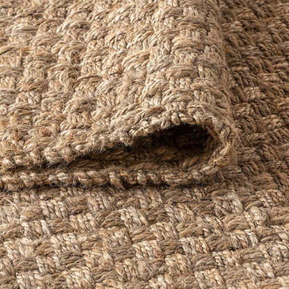 Estera Hand Woven Boucle Chunky Jute Area Rug