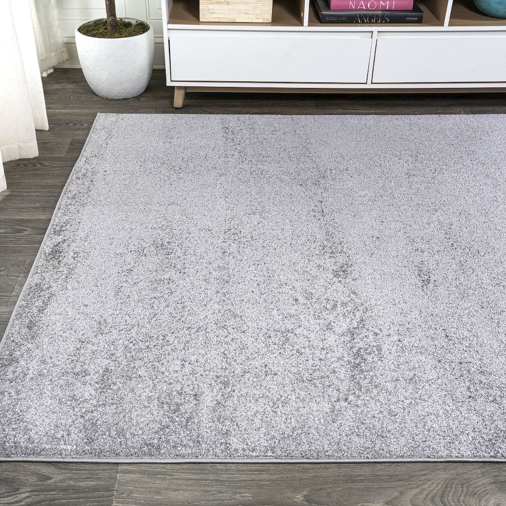 Haze Solid Low-Pile Area Rug