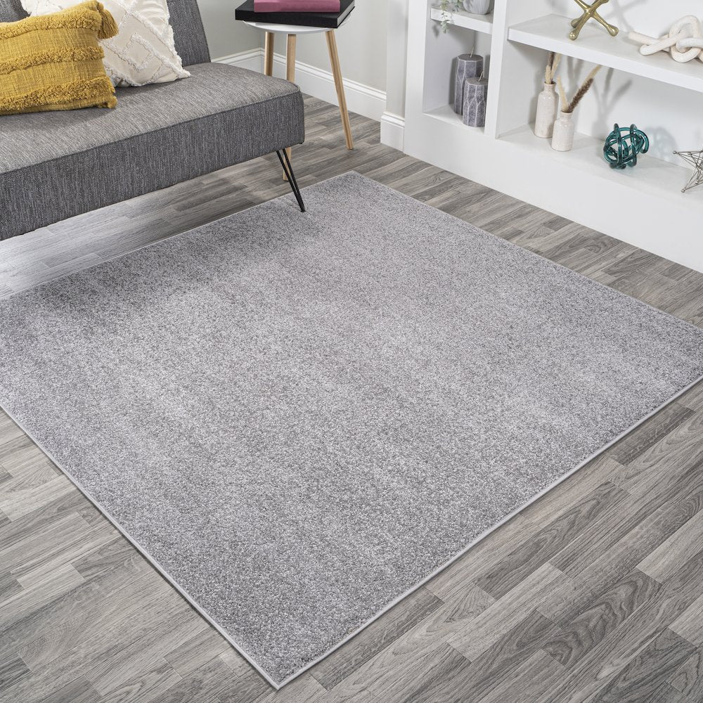 Haze Solid Low-Pile Area Rug