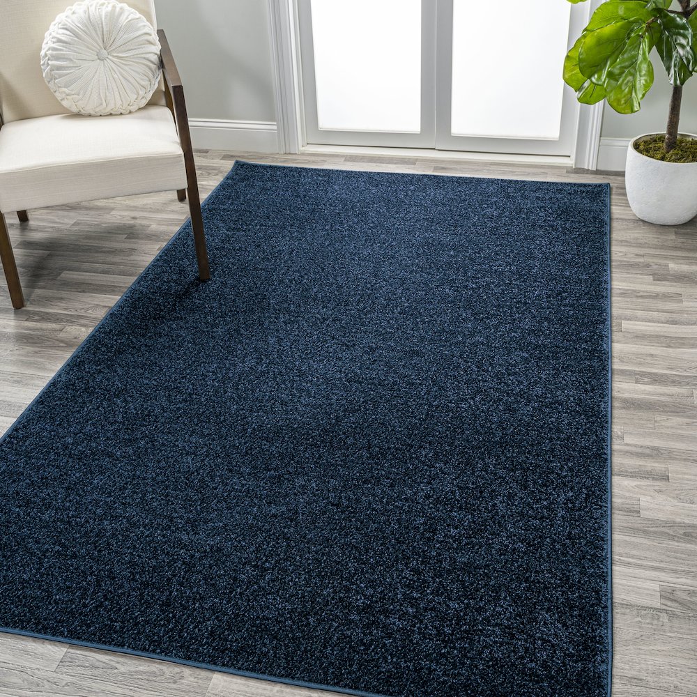 Haze Solid Low-Pile Area Rug