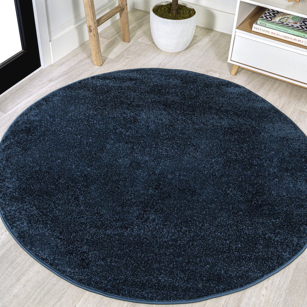 Haze Solid Low-Pile Area Rug