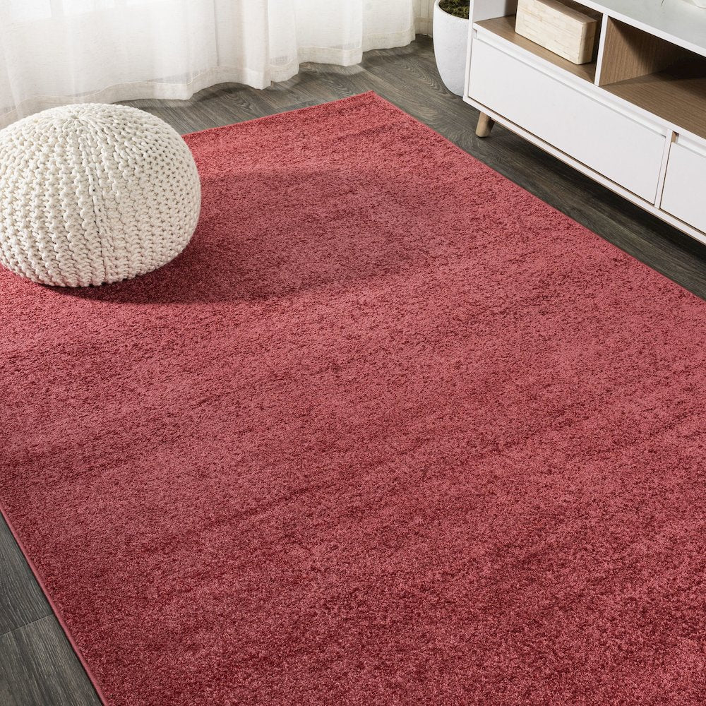 Haze Solid Low-Pile Area Rug