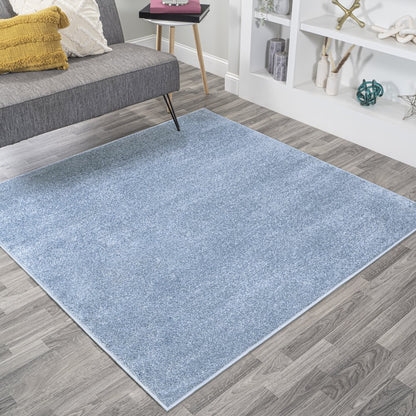Haze Solid Low-Pile Area Rug