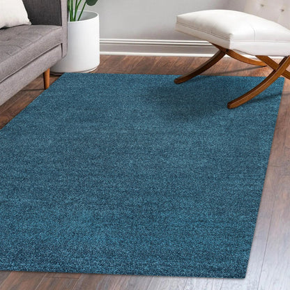 Haze Solid Low-Pile Area Rug