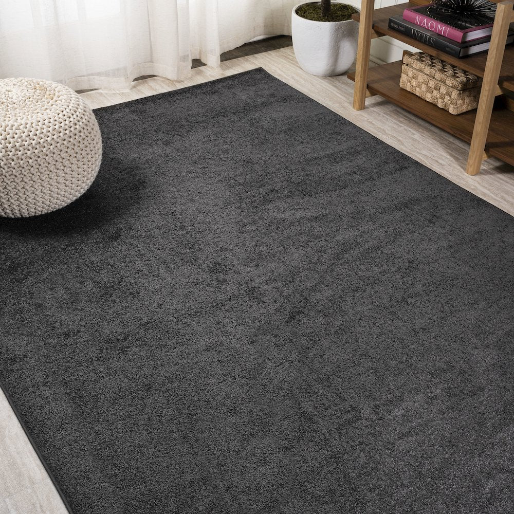 Haze Solid Low-Pile Area Rug
