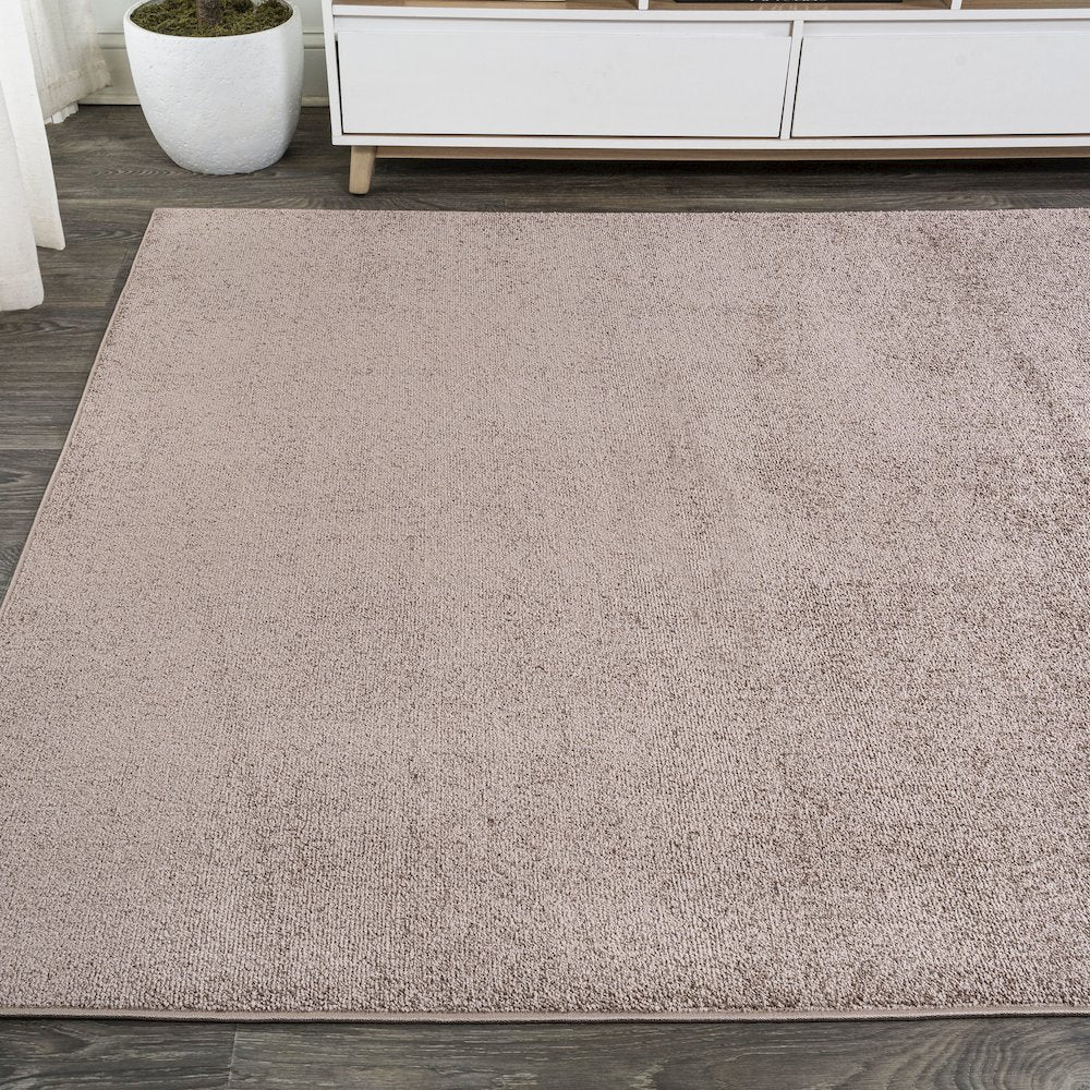 Haze Solid Low-Pile Area Rug