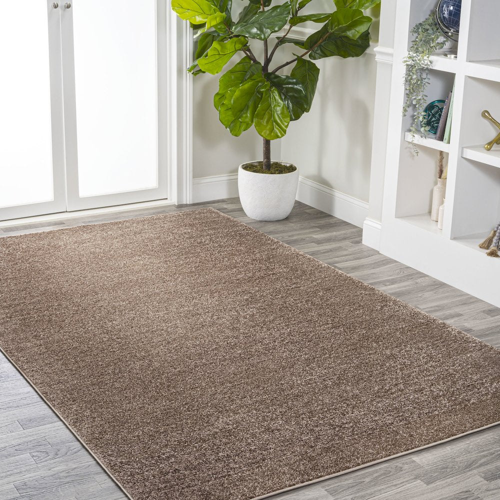 Haze Solid Low-Pile Area Rug