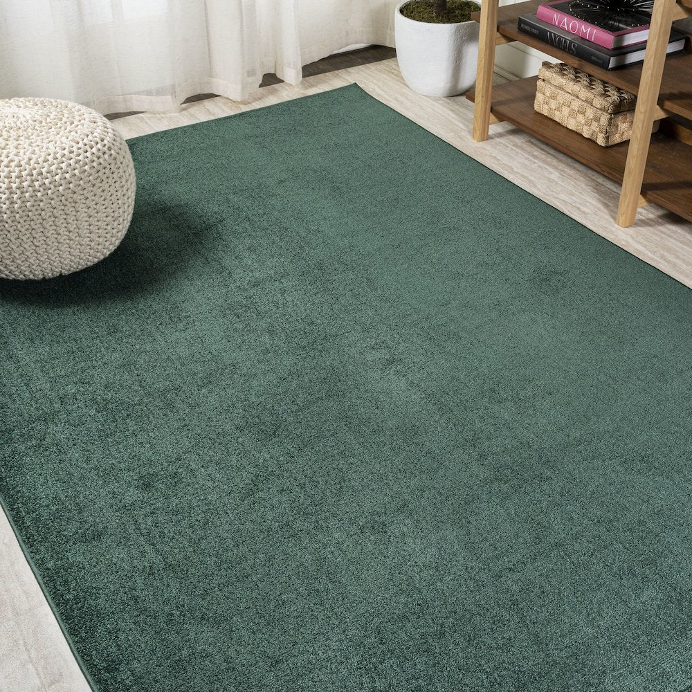 Haze Solid Low-Pile Area Rug