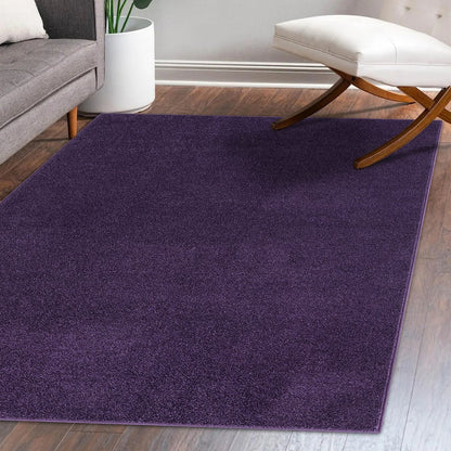 Haze Solid Low-Pile Area Rug