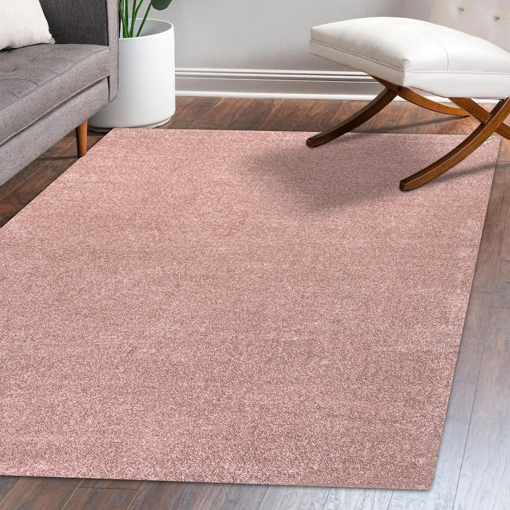 Haze Solid Low-Pile Area Rug