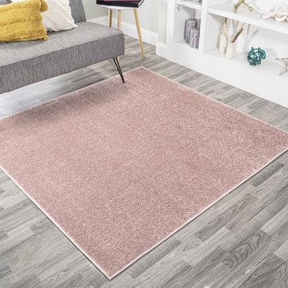 Haze Solid Low-Pile Area Rug