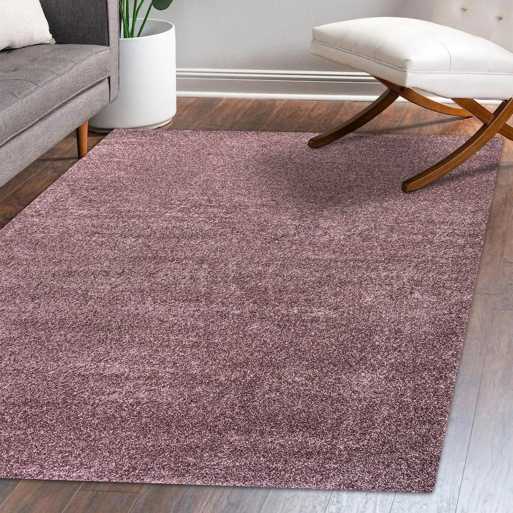 Haze Solid Low-Pile Area Rug