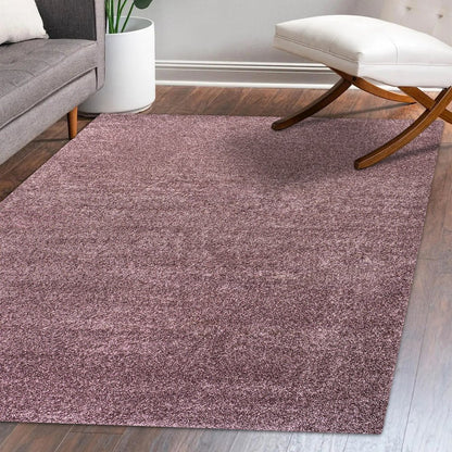 Haze Solid Low-Pile Area Rug