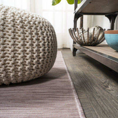 Ethan Modern Flatweave Solid Area Rug