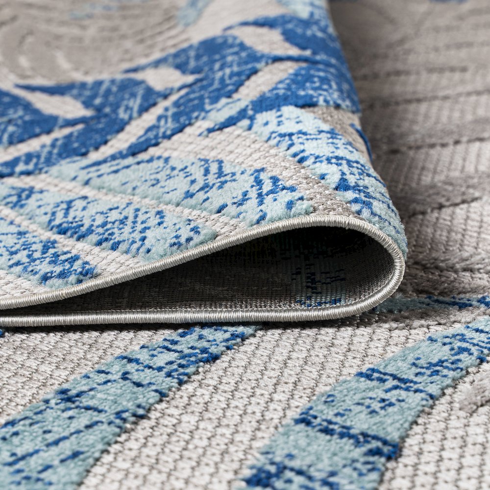 Tropics Palm Leaves Indoor/Outdoor Area Rug